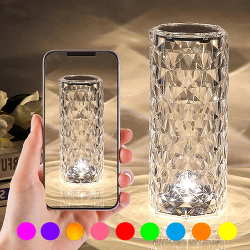 Lampe en cristal de luxe 3D